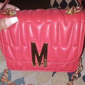 Moschino Red and gold bag!!